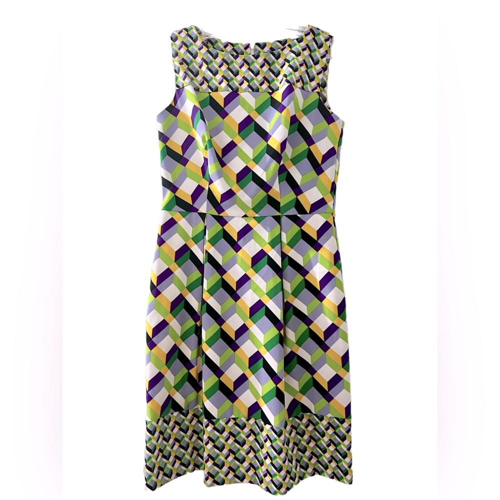 Multi-Color Sleeveless Dress - Sz. 6